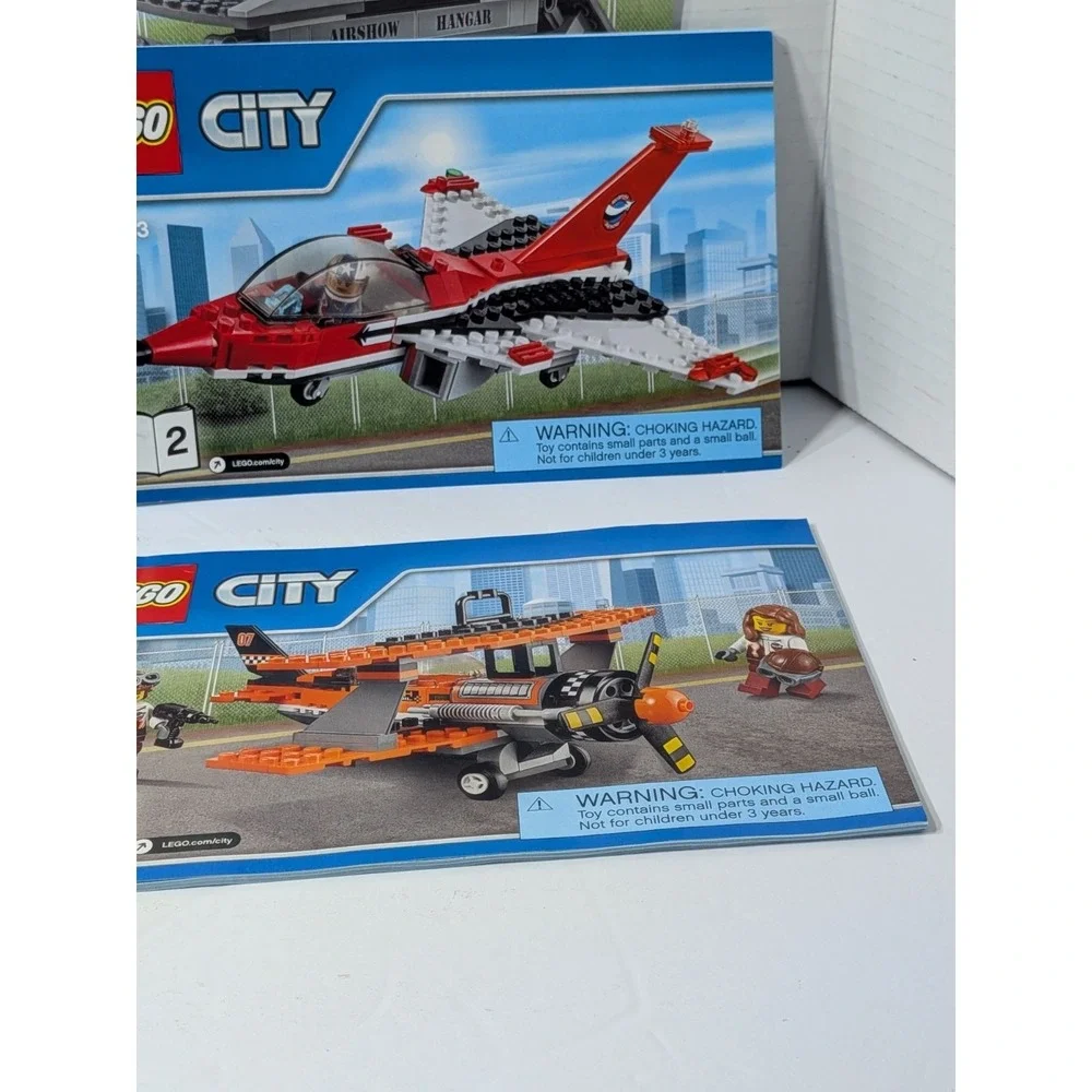 LEGO CITY: Airport Air Show (60103) Manuals Only 1-5 Fast Shipping